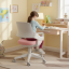 Dětská rostoucí židle Neoseat KIDDY FIVE — látka, pratelný potah, růžová