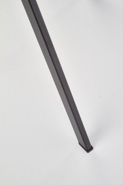 Jídelní židle PAPAYA — kov, látka, hořčicová