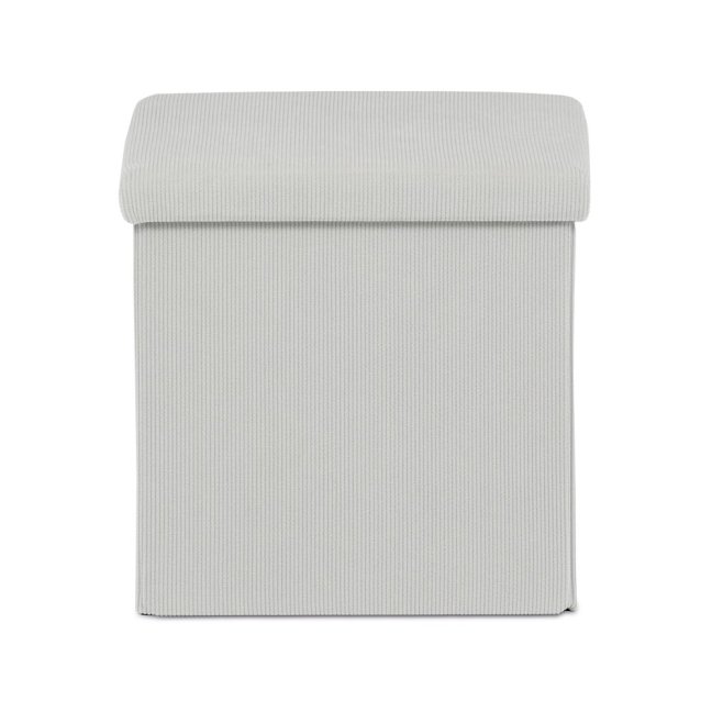 Taburet ADONIS s úložným prostorem — manšestr, více barev