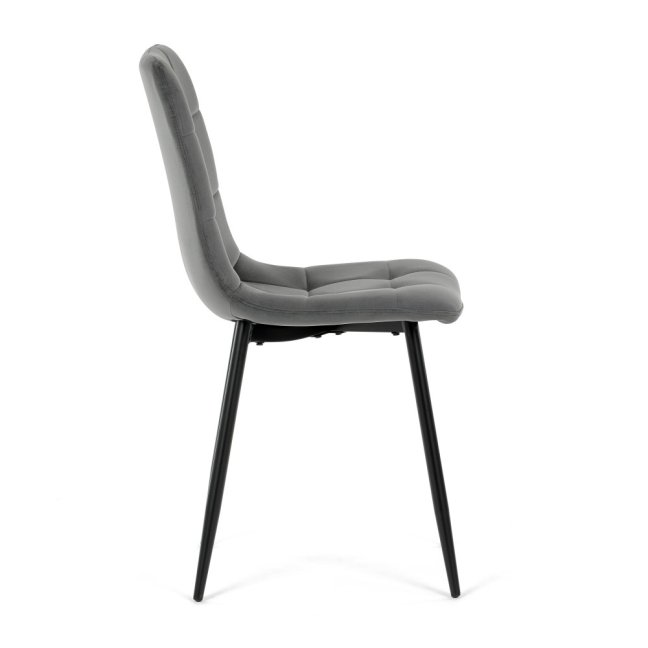 Jídelní židle THEO II — kov, samet, více barev - Barevné varianty židle THEO II: Modrá