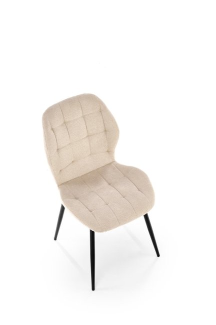 Jídelní židle PRIMROSE — kov, látka, více barev - Barevné varianty jídelní židle PRIMROSE: Béžová