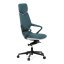 Kancelářské křeslo ZOTTO — ekokůže, tyrkysová