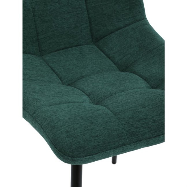 Jídelní židle MONDE — kov, látka, více barev - Barevné varianty jídelní židle MONDE: Stříbrná