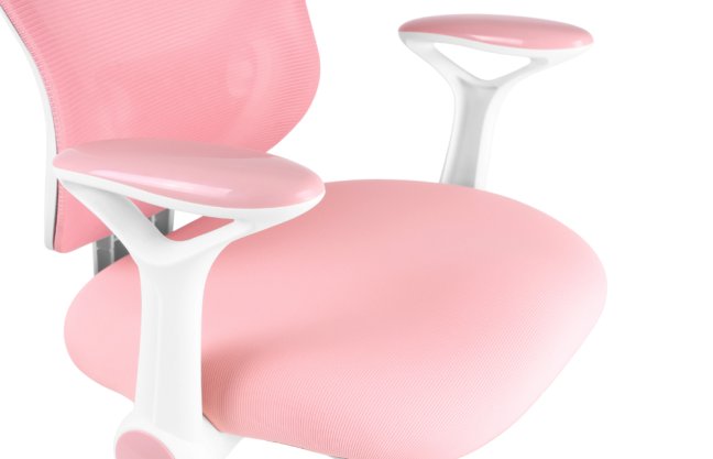 Dětská rostoucí židle Neoseat JUNI 007 — látka, pratelný potah, růžová