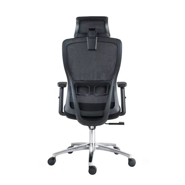 Kancelářská ergonomická židle Neoseat TASCO — síť / látka, černá, nosnost 150 kg