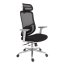 Kancelářská ergonomická židle Neoseat ALLY WHITE — černá / bílá, nosnost 150 kg