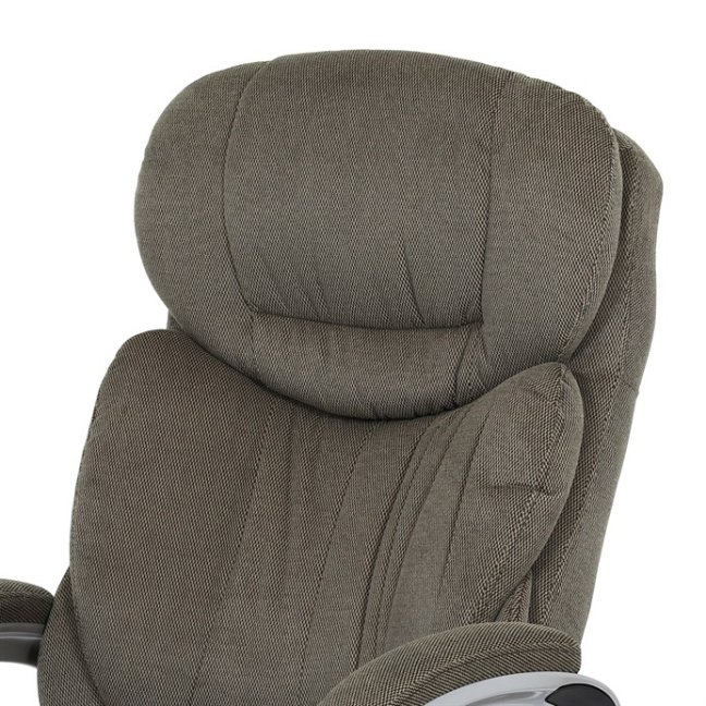 Kancelářské křeslo JERRY — látka, tmavě šedá