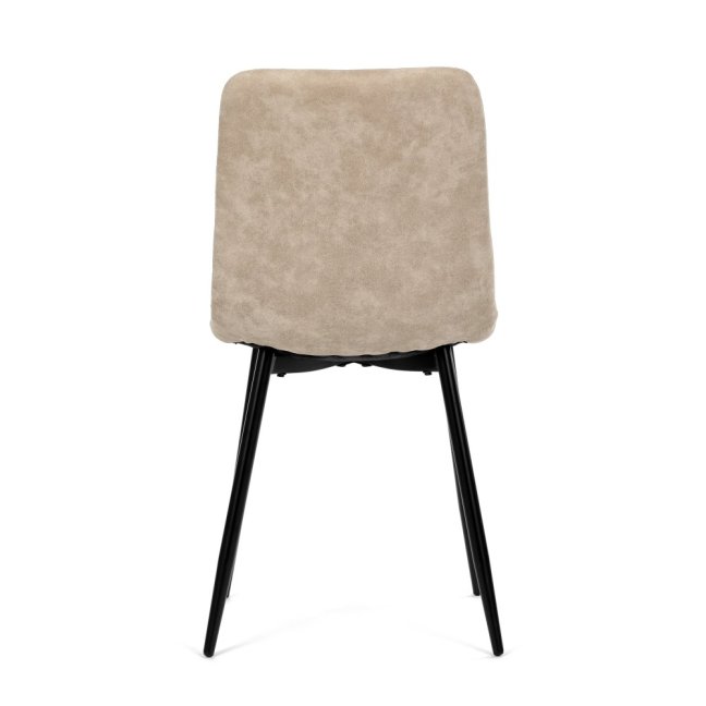 Jídelní židle THEO III — kov, látka vintage, více barev - Barevné varianty židle THEO III: Černá