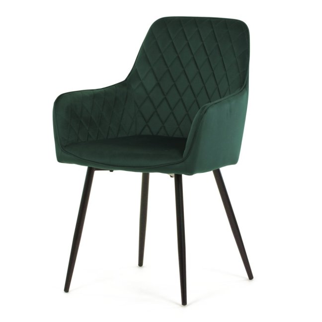 Jídelní křeslo CINDY — samet, černá / více barev - Barevné varianty židle CINDY: Modrá