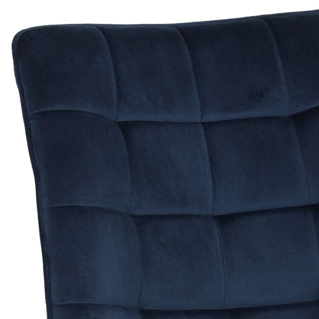 Jídelní židle STELLA — kov, samet, více barev - Barevné varianty jídelní židle STELLA: Modrá