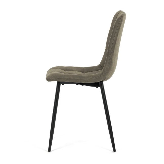 Jídelní židle THEO III — kov, látka vintage, více barev - Barevné varianty židle THEO III: Černá