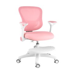 Dětská rostoucí židle Neoseat JUNI 007 — látka, pratelný potah, růžová