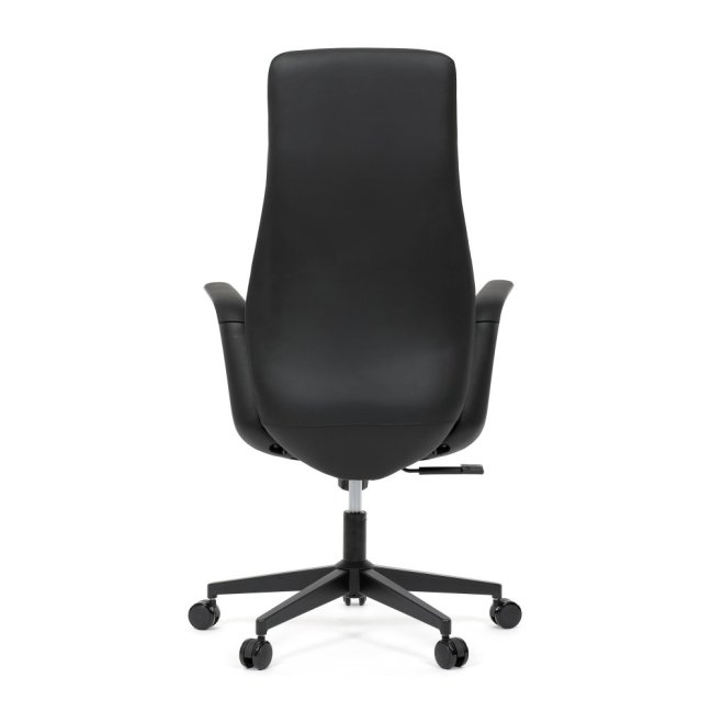 Kancelářské křeslo ERVIN — ekokůže, černá
