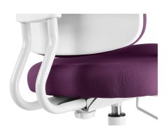 Dětská rostoucí židle Neoseat KIDDY THREE — látka, pratelný potah, fialová