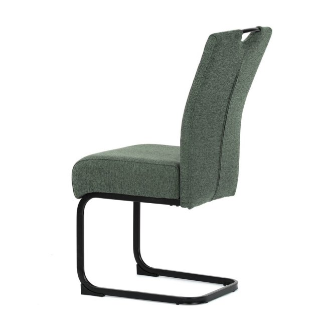 Jídelní židle MARLENE — kov, látka, více barev - Barevné varianty jídelní židle MARLENE: Šedá