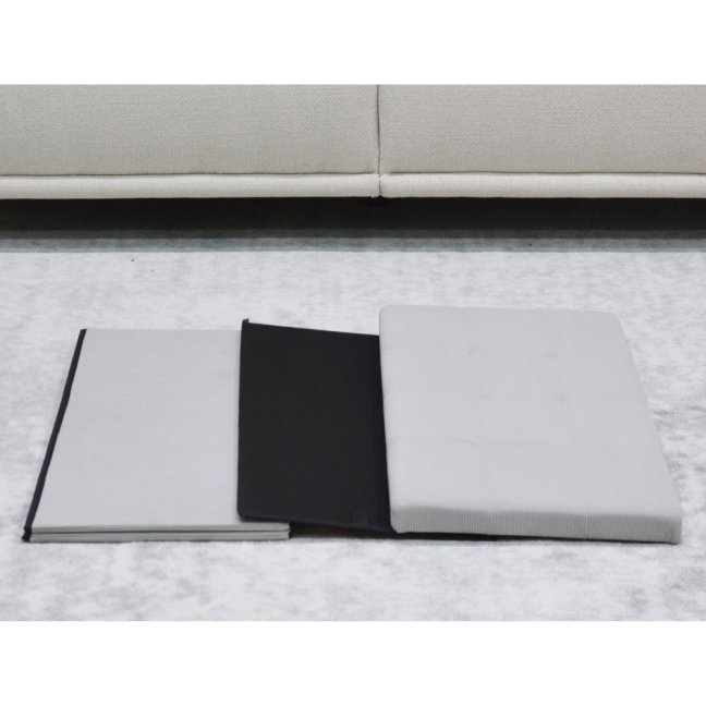 Taburet AFRODITE s úložným prostorem — manšestr, více barev