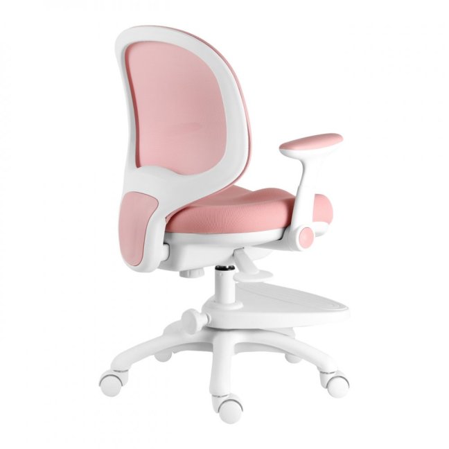 Dětská rostoucí židle Neoseat KIDDY ONE — látka, růžová