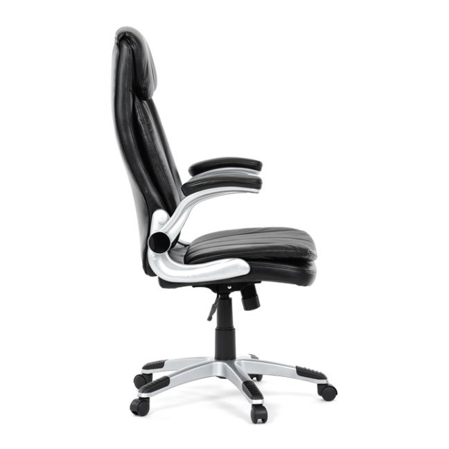 Kancelářské křeslo KURO — ekokůže, černá