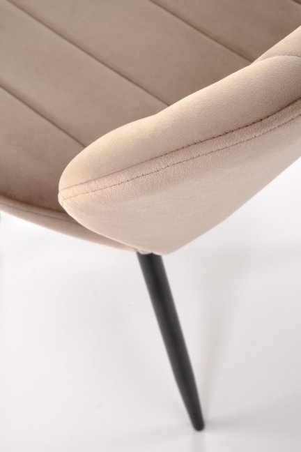 Jídelní židle WILLIAM — kov, samet, více barev