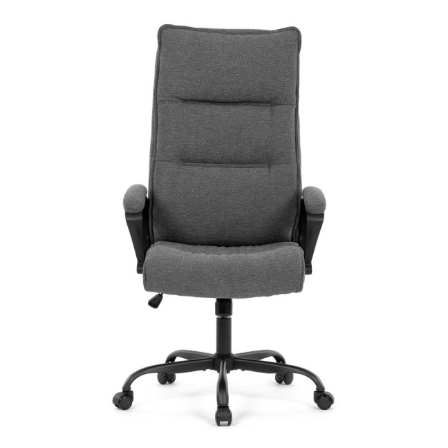 Kancelářské křeslo EBRO — látka, šedá
