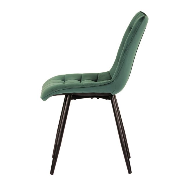 Jídelní židle STELLA — kov, samet, více barev - Barevné varianty jídelní židle STELLA: Modrá