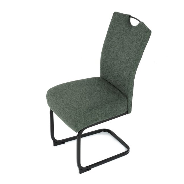 Jídelní židle MARLENE — kov, látka, více barev - Barevné varianty jídelní židle MARLENE: Šedá