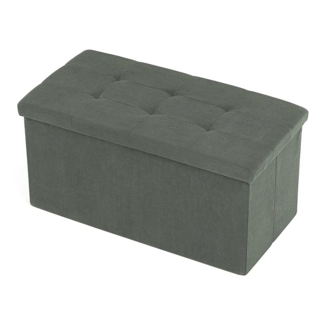 Taburet AFRODITE s úložným prostorem — manšestr, více barev