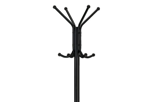 Stojanový věšák TONTO — kov, černá