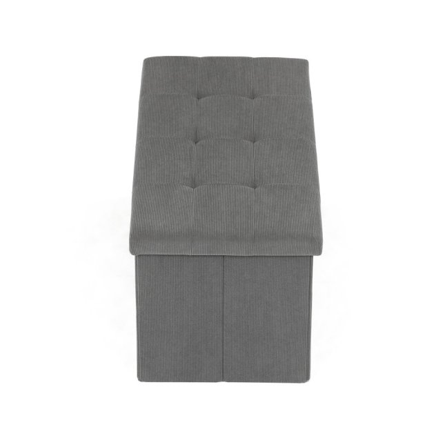 Taburet AFRODITE s úložným prostorem — manšestr, více barev