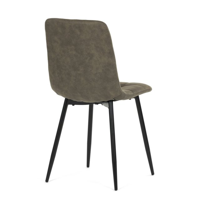 Jídelní židle THEO III — kov, látka vintage, více barev - Barevné varianty židle THEO III: Černá