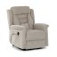 TV křeslo SARGON s elektrickým polohováním — 2 motory, látka, béžová