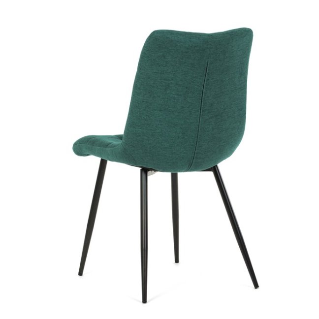 Jídelní židle MONDE — kov, látka, více barev - Barevné varianty jídelní židle MONDE: Stříbrná