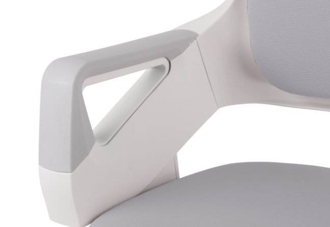 Dětská rostoucí židle Neoseat KIDDY FIVE — látka, pratelný potah, šedá