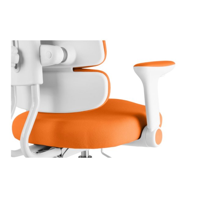 Dětská rostoucí židle Neoseat KIDDY THREE — látka, oranžová