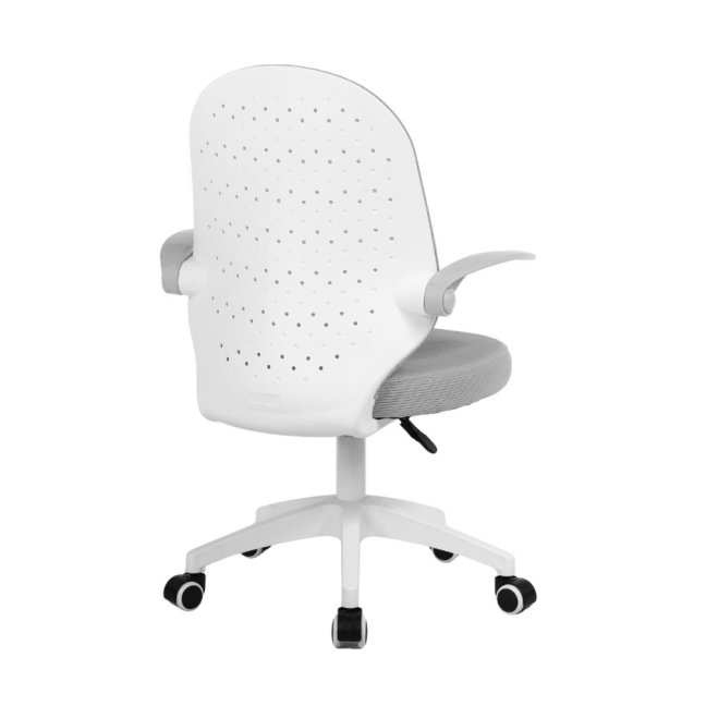 Dětská otočná židle Neoseat JUNI 012 — látka, šedá