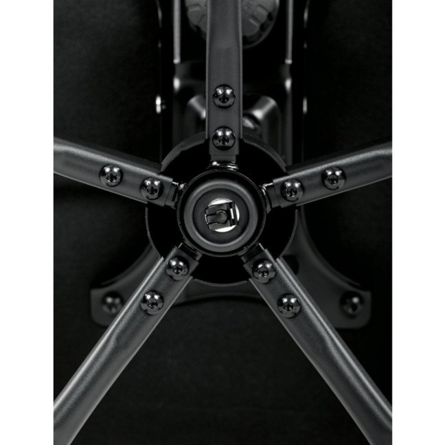 Kancelářské křeslo EBRO — látka, šedá