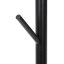 Stojanový věšák TRUDI — masiv, černá