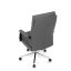 Kancelářské křeslo DARGO — ekokůže, tmavě šedá