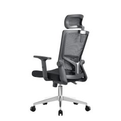 Kancelářská ergonomická židle Neoseat NOVELO — síť / látka, černá, nosnost 150 kg