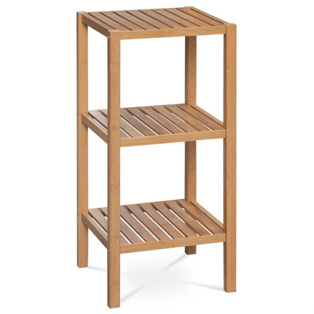 Regál DAKOTA III — bambus, přírodní