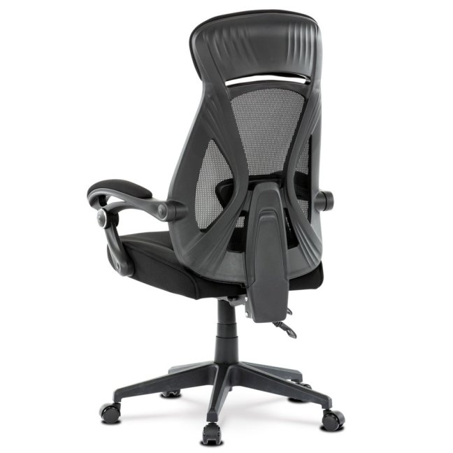 Kancelářské křeslo RUPERT — síť / látka, černá