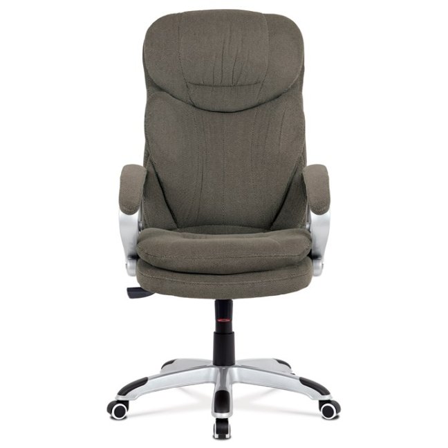 Kancelářské křeslo JERRY — látka, tmavě šedá
