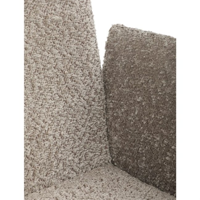 Jídelní otočné křeslo MANKA — kov, látka, více barev - Barevné varianty jídelního křesla MANKA: Šedá