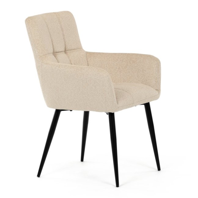 Jídelní křeslo LYON — kov, látka, více barev - Barevné varianty jídelního křesla LYON: Tmavě šedá