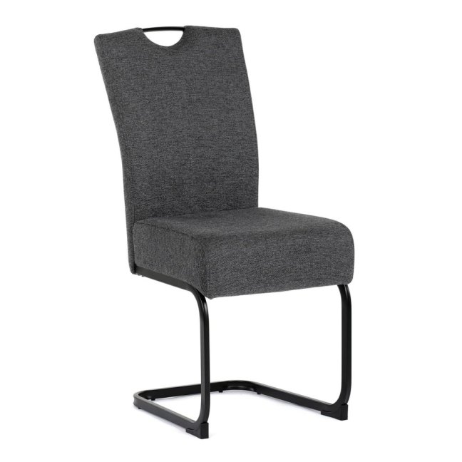 Jídelní židle MARLENE — kov, látka, více barev - Barevné varianty jídelní židle MARLENE: Šedá