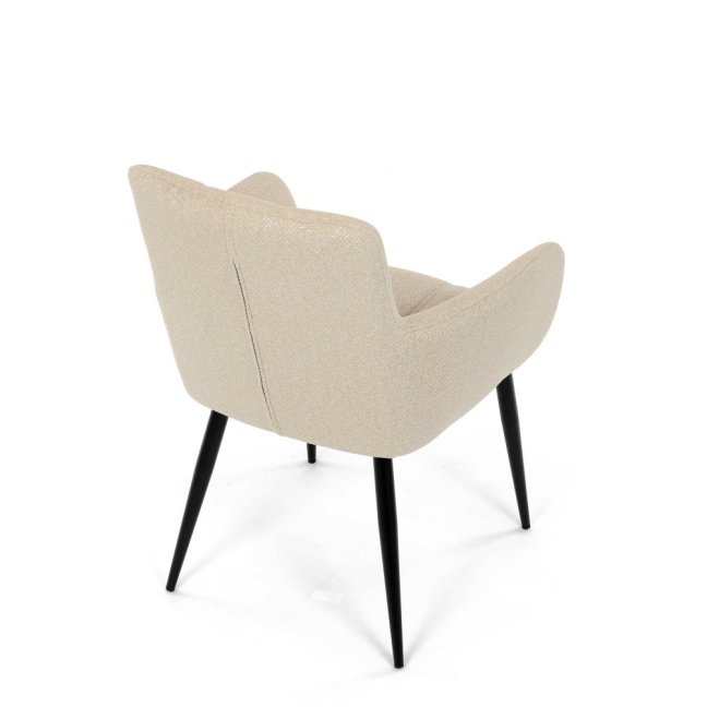 Jídelní křeslo LYON — kov, látka, více barev - Barevné varianty jídelního křesla LYON: Tmavě šedá