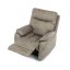 Relaxační polohovací TV křeslo NORBERT — látka, béžová, nosnost 150 kg