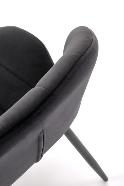 Jídelní židle WILLIAM — kov, samet, více barev