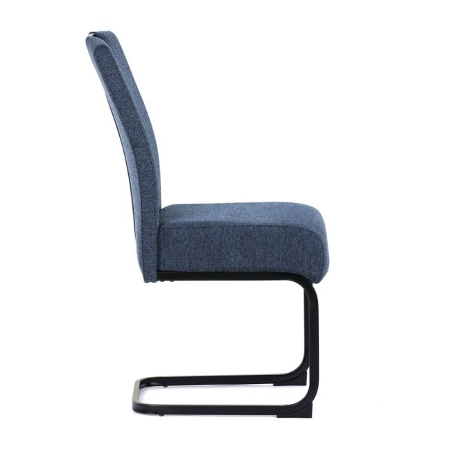 Jídelní židle MARLENE — kov, látka, více barev - Barevné varianty jídelní židle MARLENE: Šedá