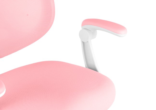Dětská rostoucí židle Neoseat JUNI 022 — látka, pratelný potah, růžová